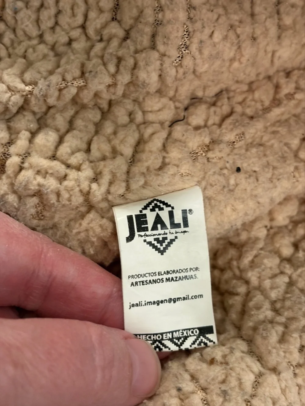 Jeali Sherpa Lined Toddler Puffer Jacket Size 2 Navy Cream